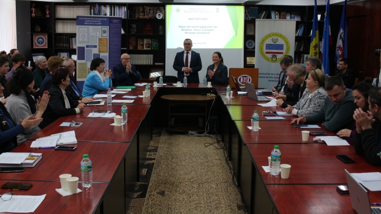 The Comrat State University hosted the second round table of the series of national scientific round tables: &quot;Pages of the history of the Gagauzians in Moldova: past and present&quot;