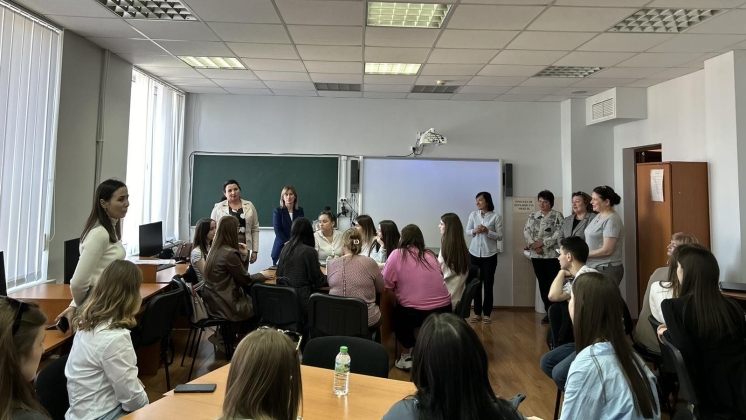 Deschiderea unor noi orizonturi în educație: întâlnirea profesorilor Catedrei Pedagogie și Psihologie cu elevii Colegiului „Mihail Ciachir” din Comrat