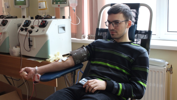 Cu sprijinul Ministerului Sănătății al Republicii Moldova și al Centrului Național de Transfuzie a Sângelui din Republica Moldova, la Universitatea de Stat din Comrat a avut loc o campanie de donare voluntară de sânge