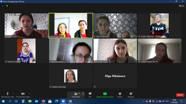 Проведение олимпиады по английскому языку на кафедре иностранных языков