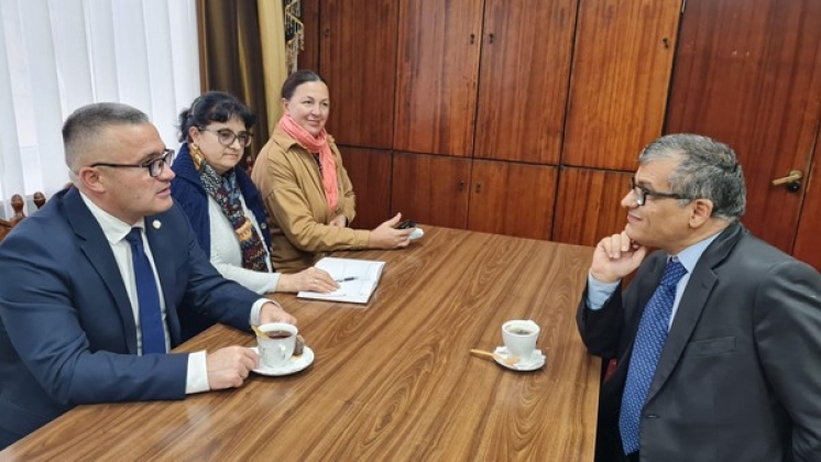 A VISIT OF THE CONSUL OF TURKEY  IN  COMRAT STATE UNIVERSITY