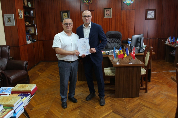 Completion of Teaching Mobility from Necmettin Erbakan University to Comrat State University under the Erasmus+ Program