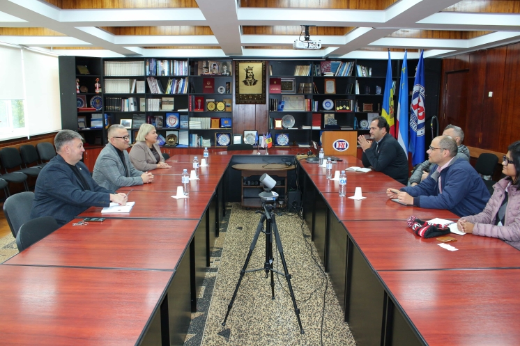 Working visit of the North Carolina State University delegation to Comrat State University