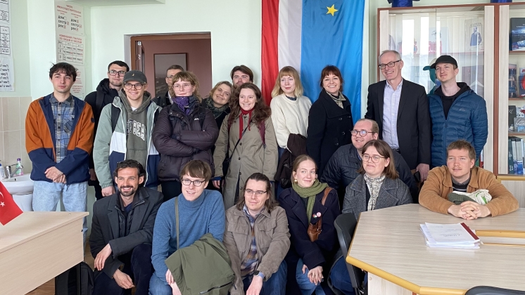 Vizita oaspeților de la Universitatea din Oslo (Norvegia) la Universitatea de Stat din Comrat