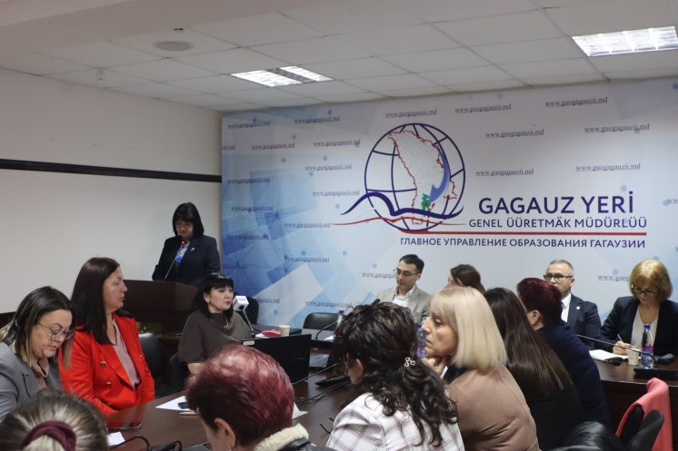 Faculty members of the Faculty of National Culture of Comrat State University participated in the presentation of the National Action Plan for the Study and Promotion of the Gagauz Language for 2026&ndash;2027