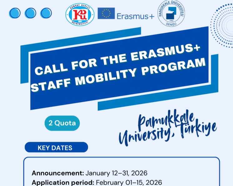 T&uuml;rkiye Pamukkale &Uuml;niversitesi Erasmus+ Staff Mobility for Teaching Programı Başvuru &Ccedil;ağrısı