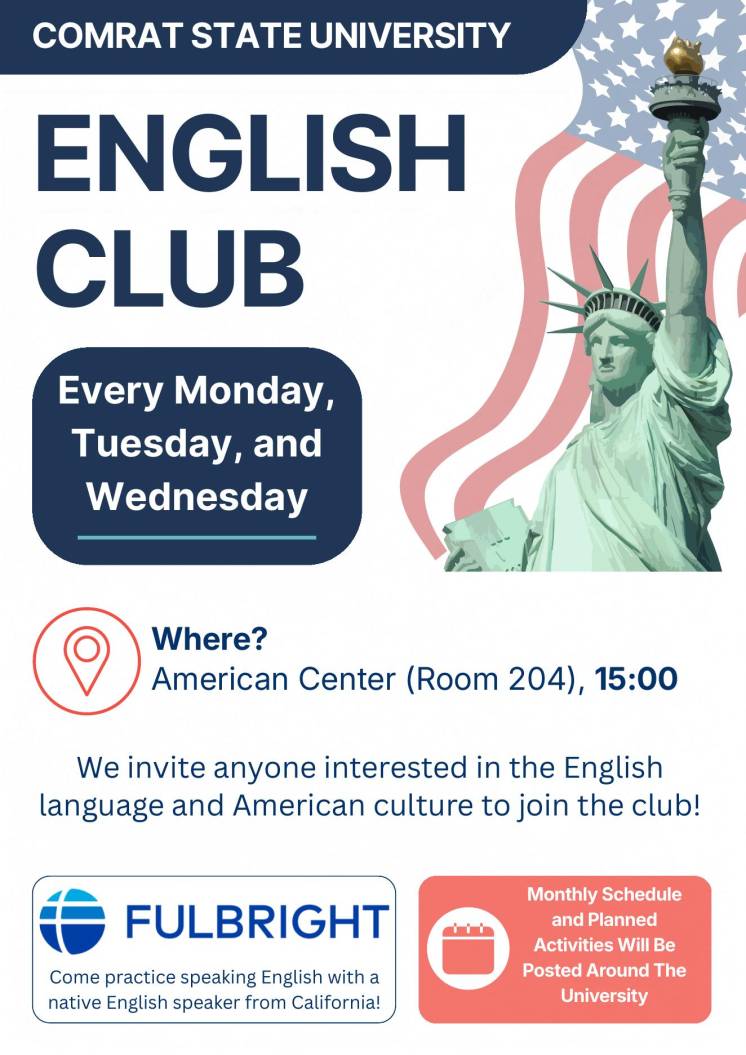 English Club at Comrat State University