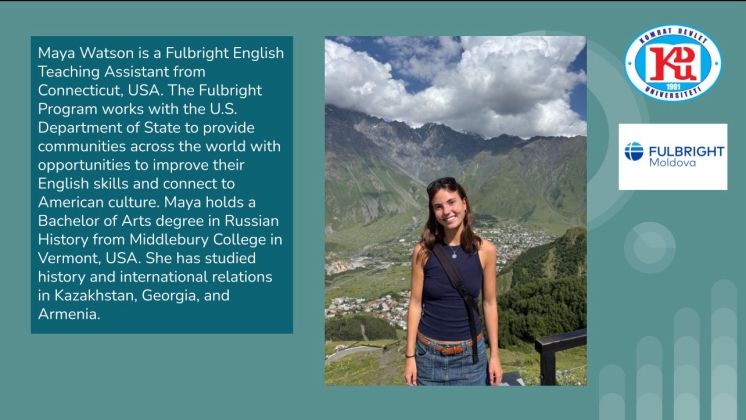 Komrat Devlet Üniversitesi, dil eğitimi alanında uluslararası iş birliğini güçlendiriyor