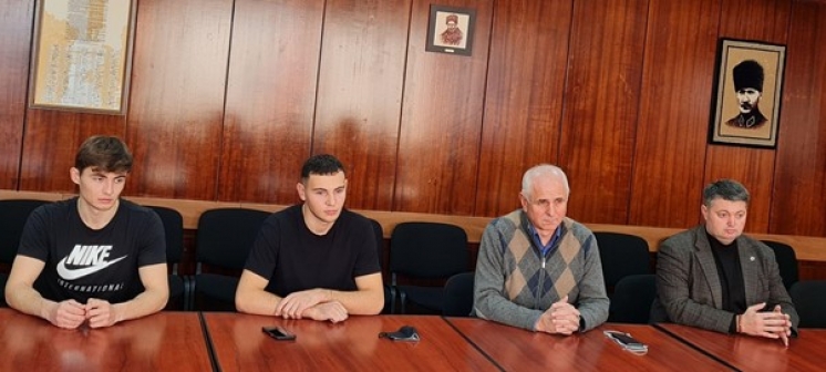 Meeting of the Rector with KD Sibov and students