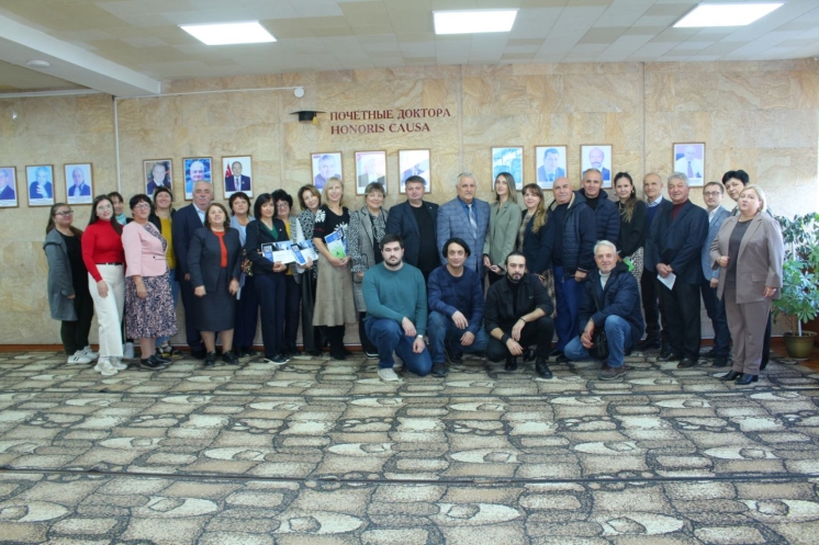 MASĂ ROTUNDĂ „CULTURA PĂCII ȘI SOLIDARITĂȚII ÎN TRADIȚIA GĂGĂUZĂ” la Facultatea Culturii Naționale a USC