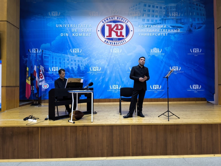 Concert de muzică turcească la Universitatea de Stat din Comrat