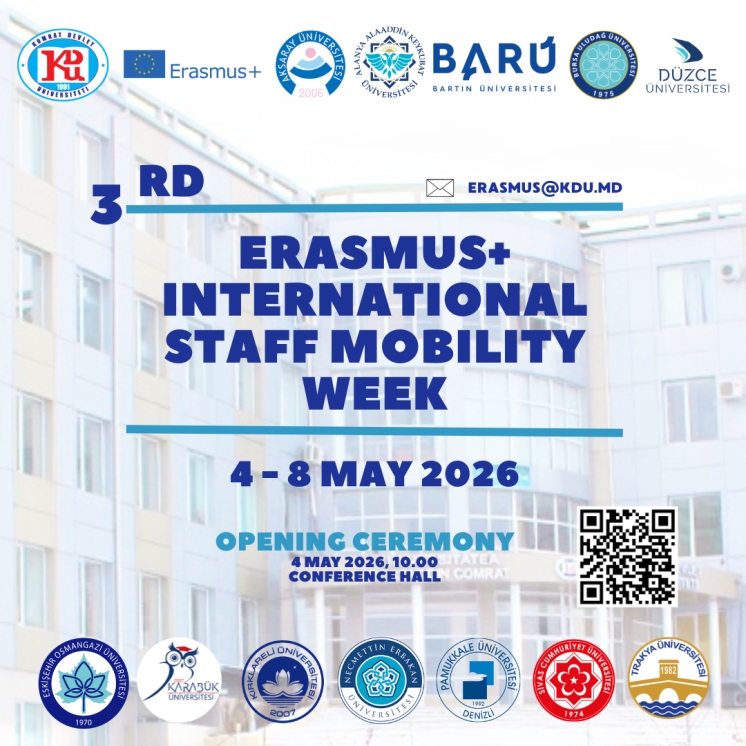 We invite everyone to the opening of the Erasmus+ International Staff Mobility Week