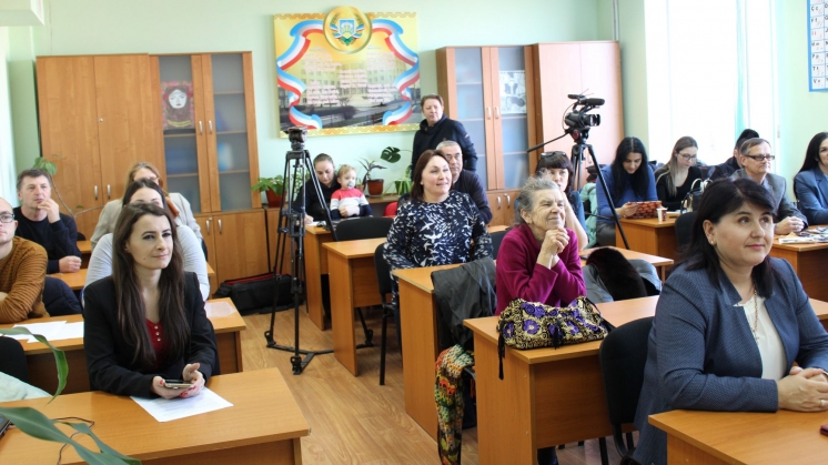 Studentlerin bilim-praktika konferențiyası "Gagauz TV istoriyasından"