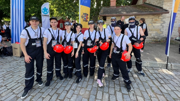 Students from Сomrat State University participated in a training program on acquiring skills for behavior and management in emergency situations and natural disasters (AFAD) in the province of Edirne (Republic of Turkey)