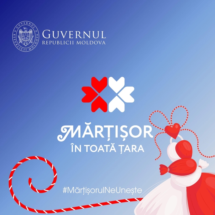 B&uuml;t&uuml;n &uuml;lke boyunca Mărțișor