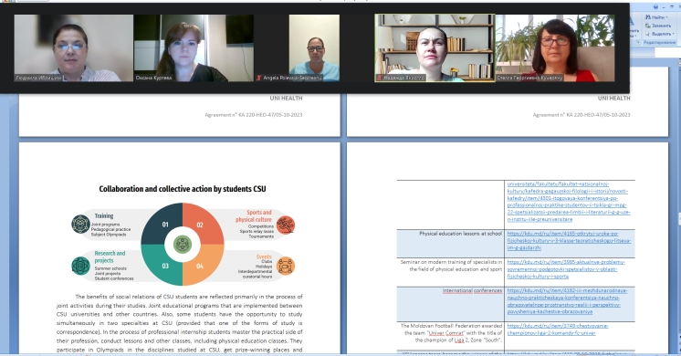 Рабочая встреча UNI HEALTH: Определение плана анализа потенциала для реализации стратегий здоровья и поддержки студентов с особыми потребностями
