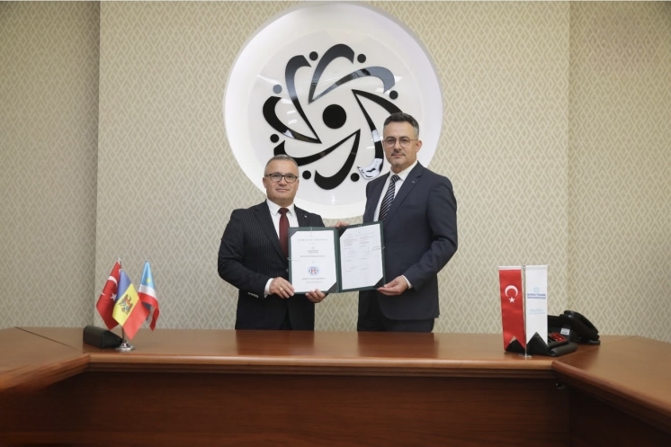 Întâlnirea oficială a rectorului USC cu rectorul Universității Tehnice din Bursa, Republica Turcia