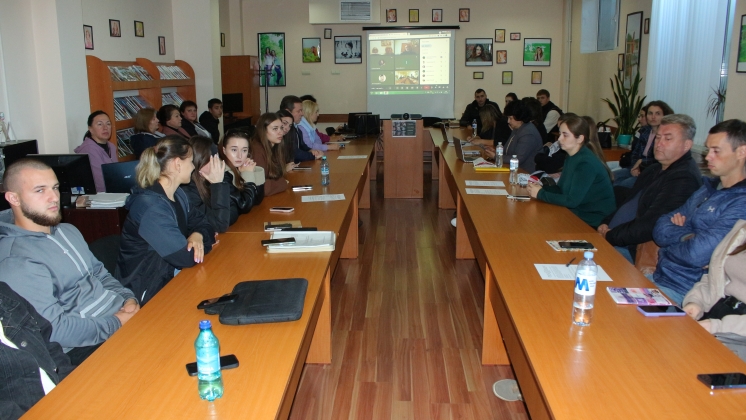 Аt Comrat State University, a roundtable was held dedicated to International Open Access Week for scientific information
