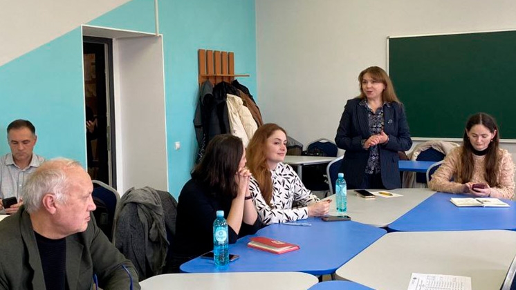 Participarea grupului de lucru al proiectului REFLECT la sesiunea Follow-up &bdquo;Aplicarea elementelor REFLECT: rezultate și perspective&rdquo; &icirc;n cadrul Universității de Stat &bdquo;Alecu Russo&rdquo; din Bălți