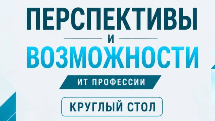 КРУГЛЫЙ СТОЛ &laquo;Перспективы и возможности ИТ-профессий&raquo;