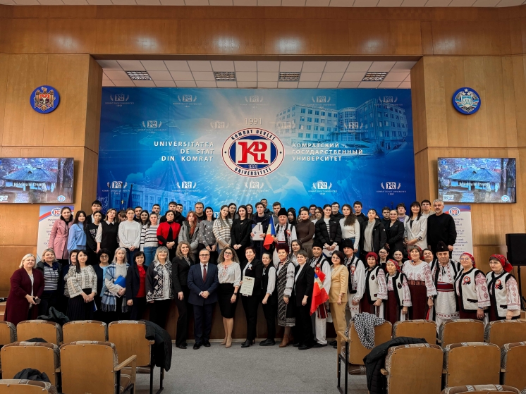 Komrat Devlet &Uuml;niversitesinde &ldquo;Romanya Ulusal G&uuml;n&uuml; Konferansı&rdquo;