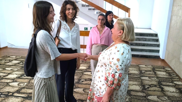 Участница программы Fulbright в Комратском Государственном Университете