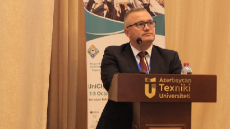 The Rector of the CSU delivered the speech at the international conference within the framework of the project &quot;Enhancing the Capacity of Universities to Participate in Cluster Development Based on Innovation and Sustainability Principles&quot;