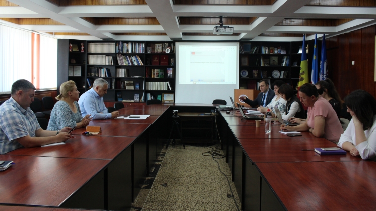 COMRAT STATE UNIVERSITY (CSU) OFFICE OF INTERNATIONAL RELATIONS A MEETING WITH REPRESENTATIVES OF ACADEMIC STAFF