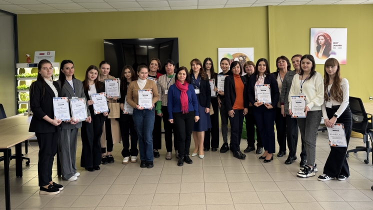 Komrat Devlet Universitetind&auml; Milli kultura fakultetind&auml; Aprilin 8-d&auml; 2025-inci yılda &lsquo;Rekabet&ccedil;i speţialistlerin etiştirilmesind&auml; &uuml;&uuml;retimin rol&uuml;