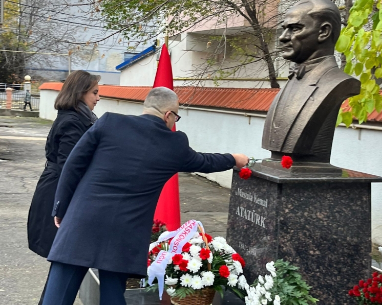 Gazi Mustafa Kemal Atat&uuml;rk&rsquo;&uuml; Anma T&ouml;reni