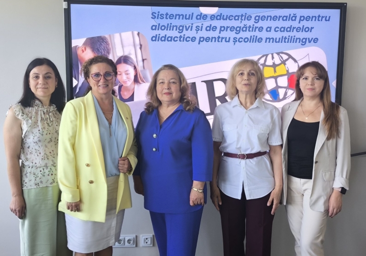 Echipa cadrelor didactice a Universității de Stat din Comrat (USC) a participat la Seminarul &bdquo;Resurse umane de &icirc;naltă calitate &ndash; condiție cheie pentru promovarea educației multilingve sustenabile&rdquo;