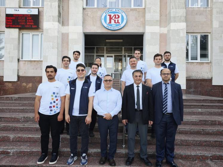 Послы Развития TİKA посетили Комратский государственный университет