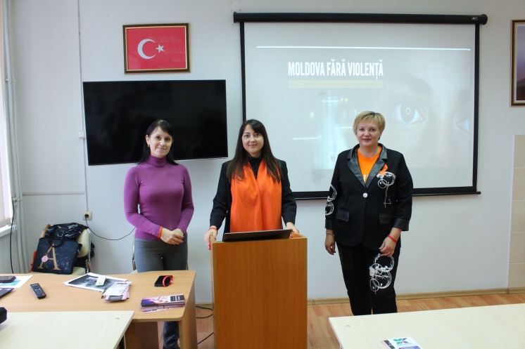 Информация о кампании по информированию общественности &laquo;Молдова без насилия&raquo;