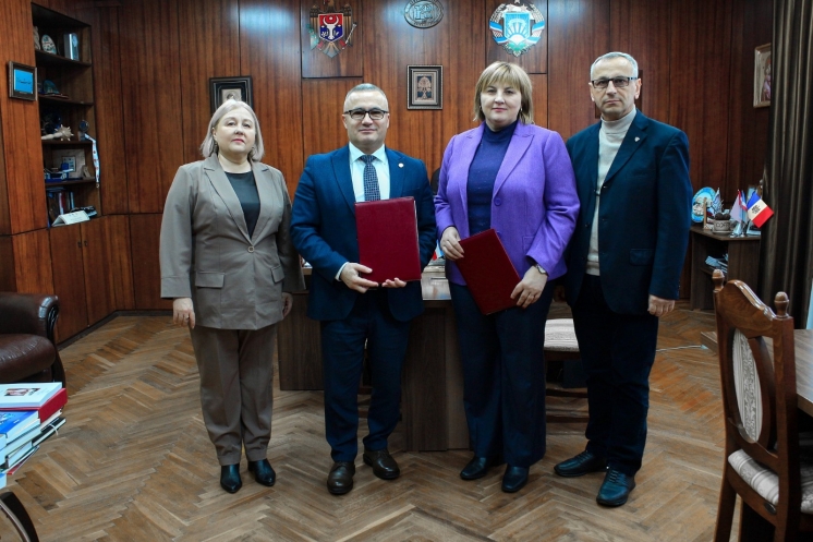 Comrat State University signed a cooperation agreement with &ldquo;Institutum Virtutes Civilis&rdquo;