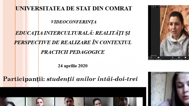 Conferința științifico-practică a studenților specialităților &bdquo;Pedagogie &icirc;n &icirc;nvățăm&acirc;ntul primar&rdquo; și &bdquo;Pedagogie preșcolară&rdquo;