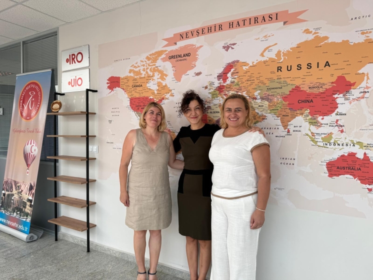 Students of the Faculty of National Culture at Comrat State University successfully completed the Erasmus+ mobility program at Nevşehir Hacı Bektaş Veli University, T&uuml;rkiye