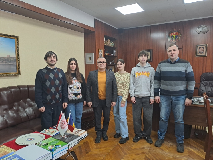 Komrat Devlet &Uuml;niversitesi &ouml;ğrencileri Erasmus+ programı kapsamında eğitim i&ccedil;in T&uuml;rkiye&rsquo;ye gitti