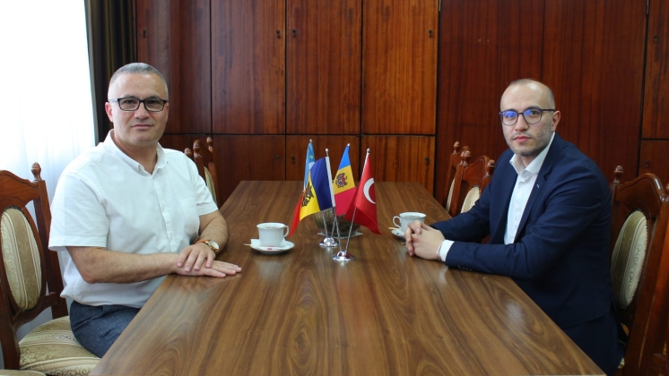 The teaching visit of a professor from Necmettin Erbakan University (Türkiye) is taking place at Comrat State University within the framework of the Erasmus+ programme