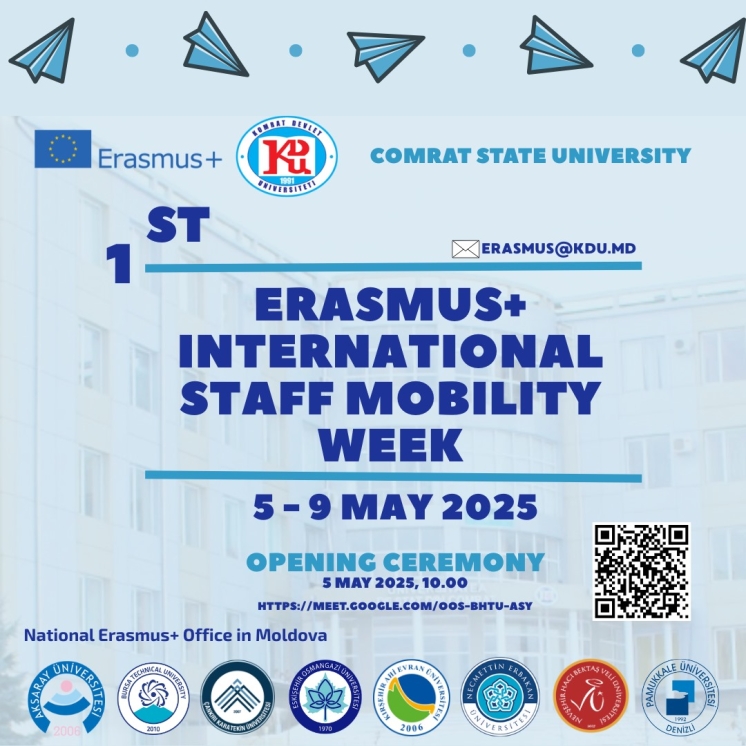 Приглашаем на открытие International Erasmus+ Staff Mobility Week 2025