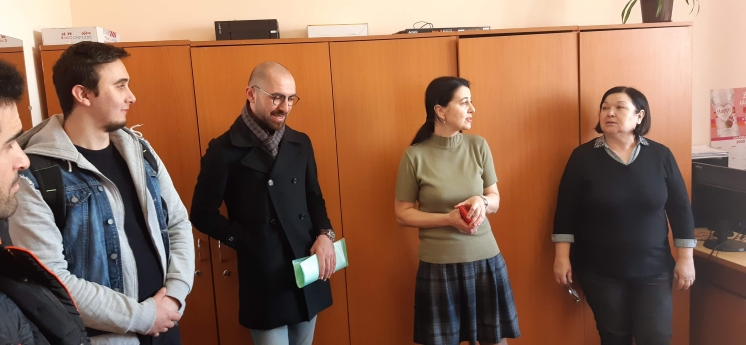 Преподаватель с Sivas Cumhuriyet University (Турция) Mustafa TEMIZ посетил Комратский государственный университет по программе Erasmus+ Staff Mobility for Training