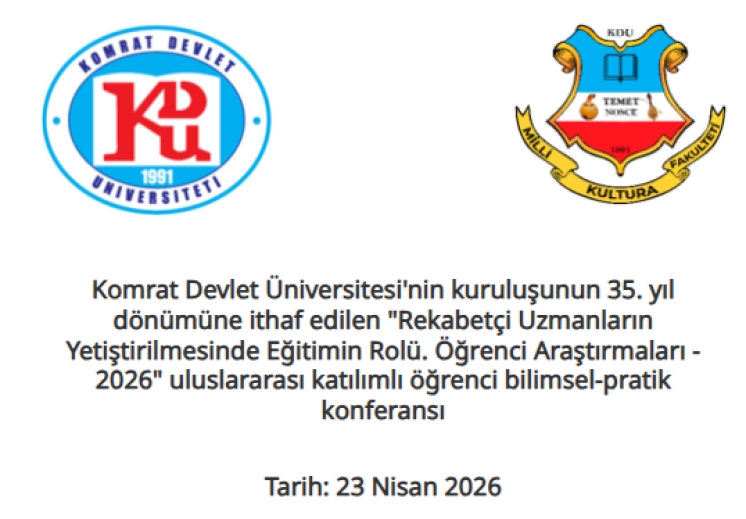 Eğitimin Rekabet&ccedil;i Uzmanların Hazırlanmasındaki Rol&uuml;. &Ouml;ğrenci Araştırmaları &ndash; 2026