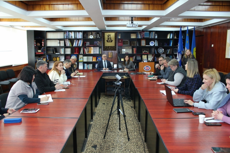 Ceremonia de acordare a Diplomelor de Onoare la Universitatea de Stat din Comrat