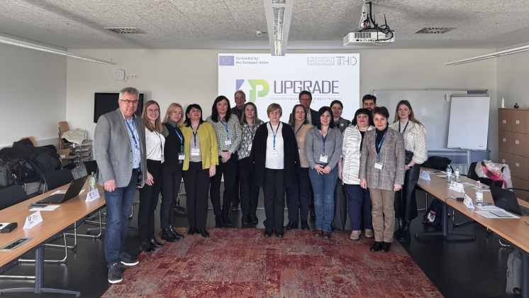 Study visit of the KDU team within the framework of the UPGRADE Erasmus+ CBHE project to the Deggendorf University of Applied Sciences (THD), Germany