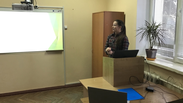 Master students presented the reports on the professional internship of the specialization "Agricultural Production Management"