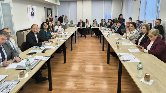 Komrat Devlet &Uuml;niversitesi'nde &ldquo;K&uuml;reselleşmede B&ouml;lgesel Ekonominin Sorunları hem Zorlukları&rdquo; konulu X