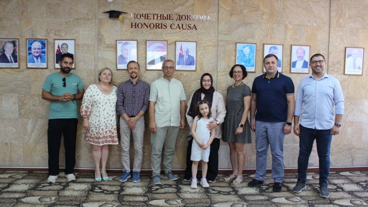 Erasmus+ Participants Meet with the Administration of Comrat State University