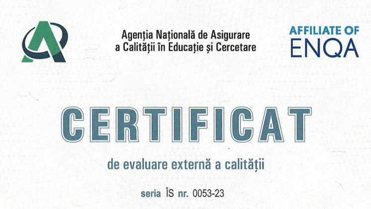 Felicitări pentru autorizare de funcționare provizorie și acreditarea de succes!