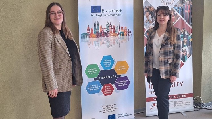 Рабочая встреча в Тракийском государственном университете (Болгария), в рамках реализации международного проекта Erasmus+