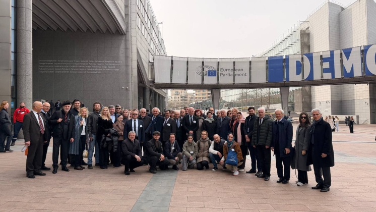 Преподаватели и студенты Комратского государственного университета в составе делегации из Молдовы и Румынии приняли участие в образовательных мероприятиях в Брюсселе (Бельгия)