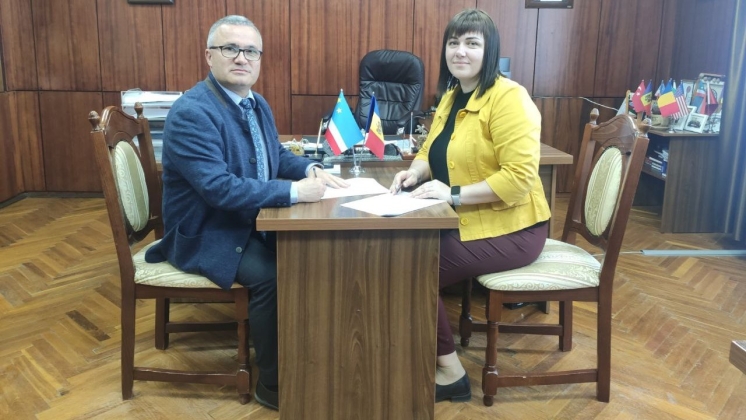 Universitatea de Stat din Comrat a semnat un acord de practică cu Colegiul „Mihail Çakir”